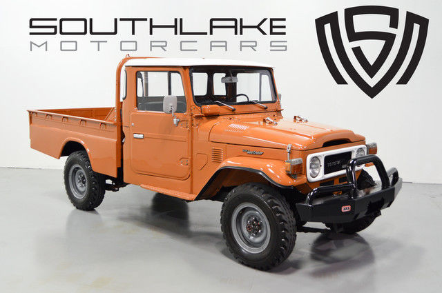 79 HJ45 Long Wheelbase Pickup-Extremly Rare-Diesel Not Delivered to US-53k Mile! 1979 Toyota Land Cruiser Long Wheelbase Pickup Diesel