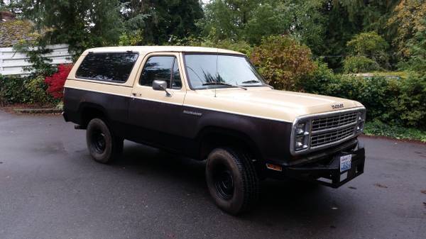 79 Ramcharger very nice 1979 Dodge Ramcharger