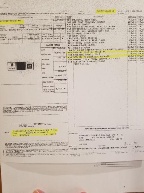 1979 Pontiac Trans Am SE special edition - photo 2