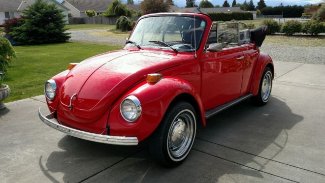 79 VW SUPER BEETLE CONVERTABLE,,Epilogue Edition, TOTALLY RESTORED 1979 Volkswagen Beetle - Classic Epilogue Edition