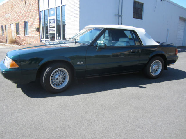 7UP EDITION CONVERTIBLE 15K ORIG MI ORIG TIRES NOT mach 1 fastback coupe shelby 1990 Ford Mustang 15K ORIG MI 7UP EDITION