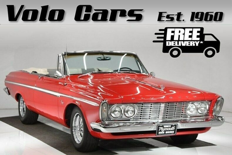 $8,000 motor & trans rebuild, dual quads! 1963 Plymouth Fury Max Wedge