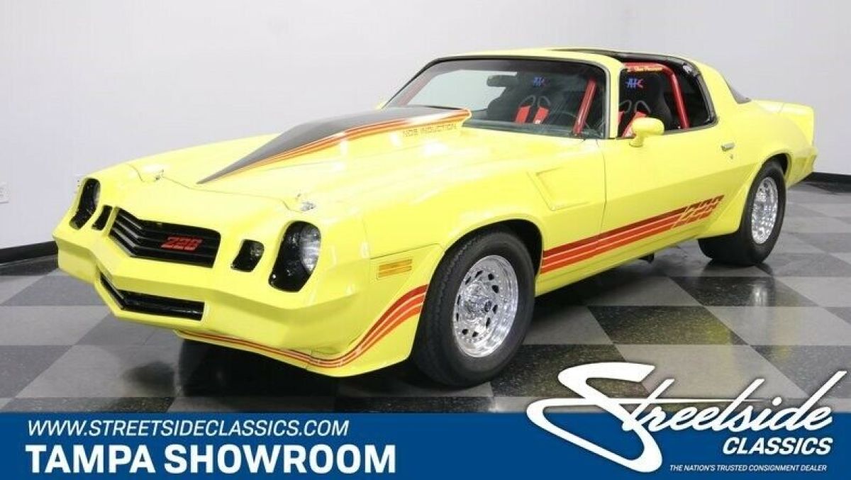 800HP MERLIN BIG BLOCK 540 V8 200 SHOT NITROUS UPGRADED SUSPENSION ROLL CAGE 1980 Chevrolet Camaro Z/28 Prostreet