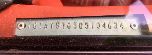 1981 Chevrolet Corvette Glass Roof Targa Coupe - photo 13