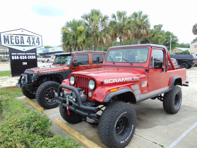 '81 CJ8 Scrambler Brand New Frame Off Rebuild w Tons of Upgrades 283 Miles 1981 Jeep CJ