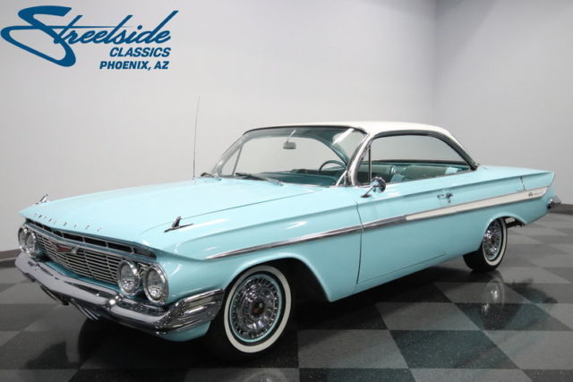 81K ACTL MILES, PERIOD CORRECT 283 V8, AUTO, PS, PB, SLICK PAINT, GR8 BUBBLE TOP 1961 Chevrolet Impala Bubble Top