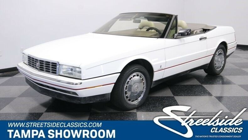 81K ACTUAL MILES CLEAN CARFAX LIFELONG FL VEHICLE 4.5 V8 DIGITAL GAUGES 1991 Cadillac Allante