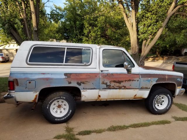 82 Chevy Blazer 1982 Chevrolet Blazer