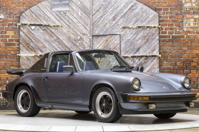1983 Porsche 911 SC Targa 3.2L 5-Speed Slate Blue Metallic - photo 7
