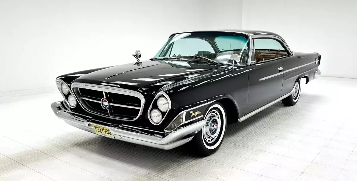 83,494 Miles/413ci Dual 4bbl V8/A727 Auto/Front & Rear AC/Striking Lines 1962 Chrysler 300 Series Hardtop