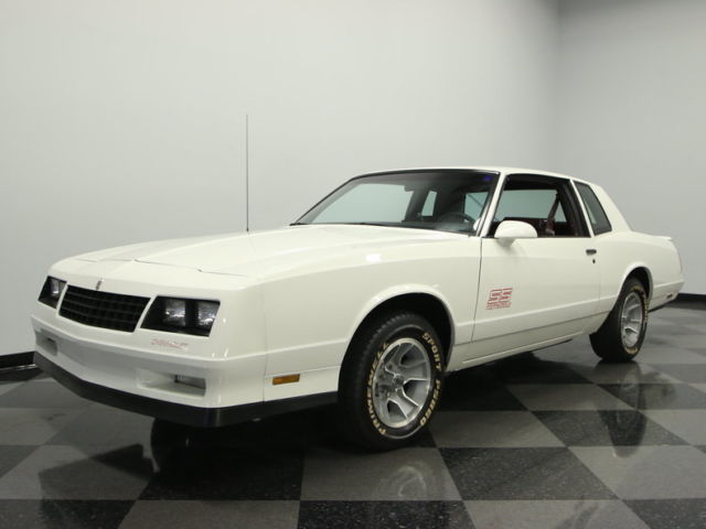 83K ACTUAL MILES, RARE AEROCOUPE, 305 HO V8, UPDATED R134 A/C, SUPER CLEAN, NICE 1987 Chevrolet Monte Carlo SS Aerocoupe