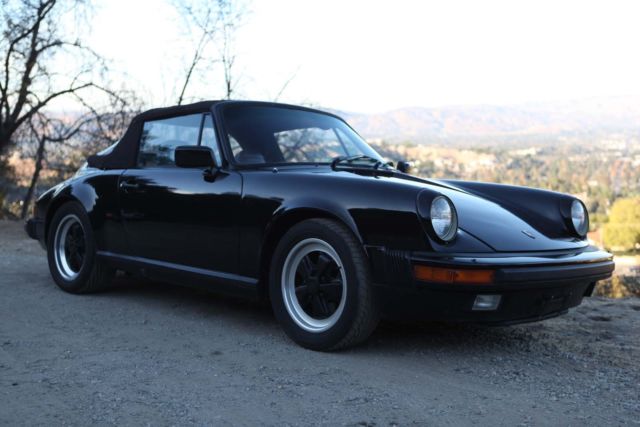 84 911 CABRIOLET ORIG PAINT INTERIOR AND TOP ONLY 65K MILES 1984 Porsche 911 CABRIOLET