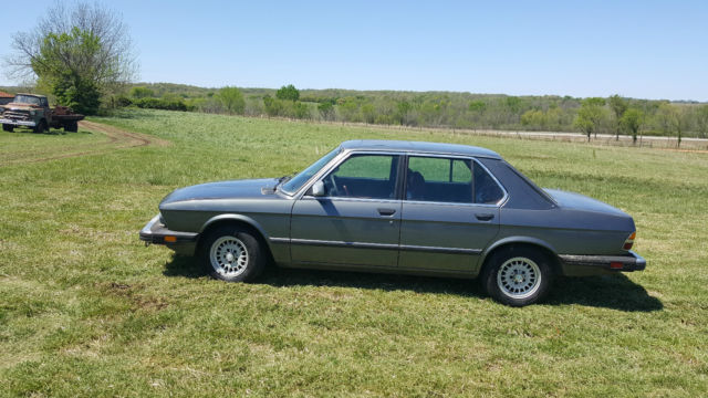 84 BMW 28A (NOT A RAT ROD) 1984 BMW 5-Series