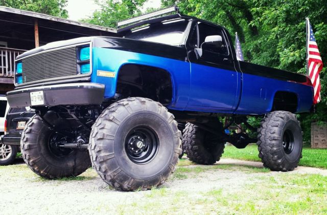 84 Chevy K20 44s 1984 Chevrolet C/K Pickup 2500