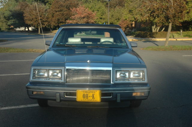 1984 Chrysler LeBaron Marc Cross convertible - photo 4