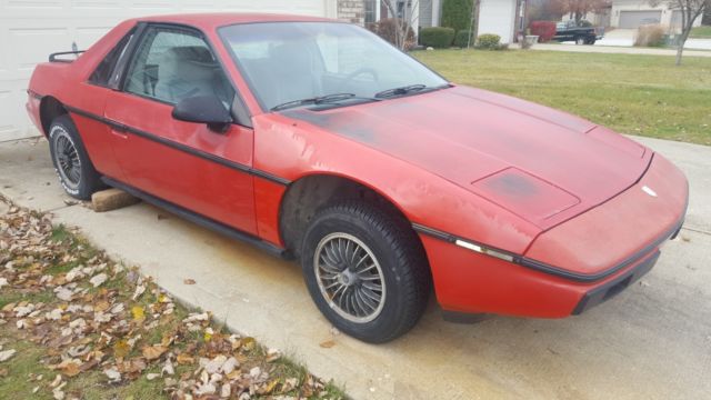 84 Fiero 2M4 1984 Pontiac Fiero 2M4