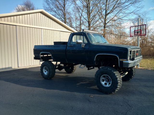 84 GMC Square Body K1500 4x4 w/5.9 Cummins Turbo Diesel 1984 GMC Sierra 1500