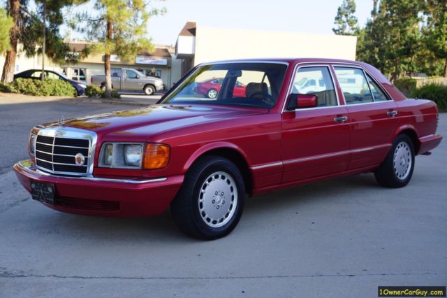 84 Mercedes Benz 300SD W126 Turbo Diesel Xlnt Shape Monochrome Paint 300D 240D 1984 Mercedes-Benz 300-Series