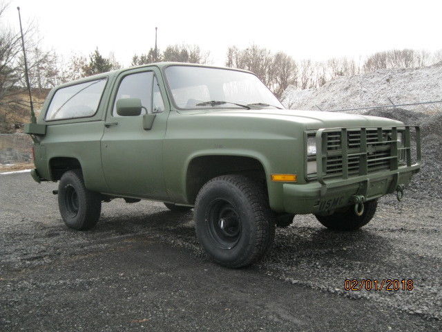 84' Chevy K5 Blazer CUCV M1009 Military Vehicle 1984 Chevrolet Blazer CUCV M1009