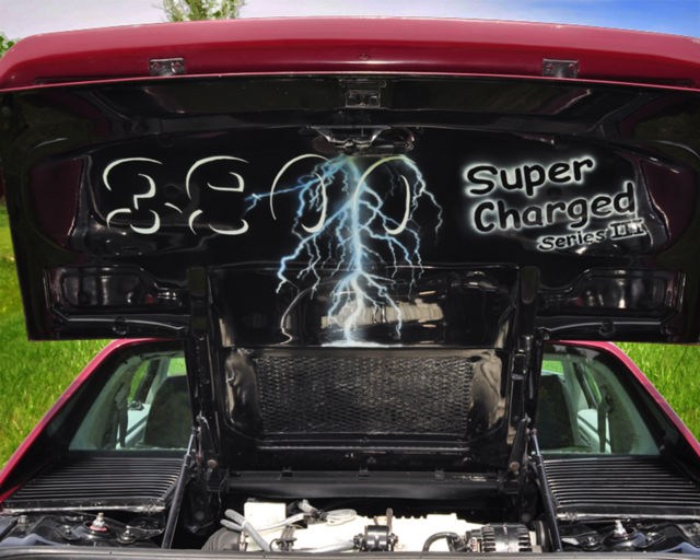 1985 Pontiac Fiero shaved trim and door handles - photo 2