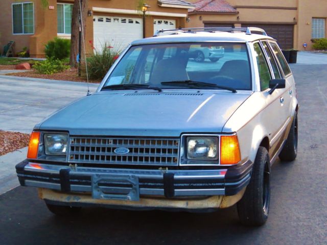 85' Ford Escort Lynx non Turbo Diesel Wagon 5-Speed Rare 1985 Ford Escort NON TURBO DIESEL RARE FIND