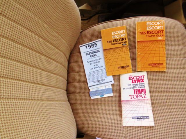 1985 Ford Escort NON TURBO DIESEL RARE FIND - photo 9