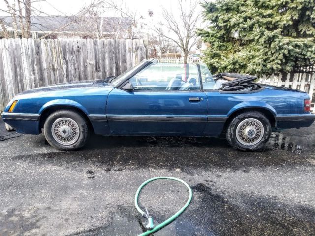 85 mustang convertable 1985 Ford Mustang