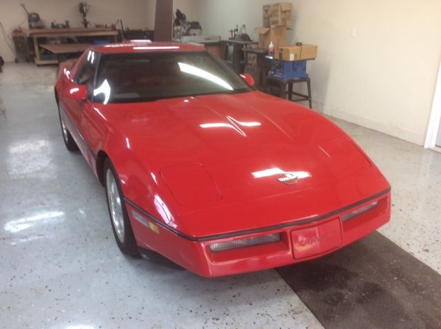 86 chevrolet corvett rare 4 speed NO Reserve 1986 Chevrolet Corvette Leather