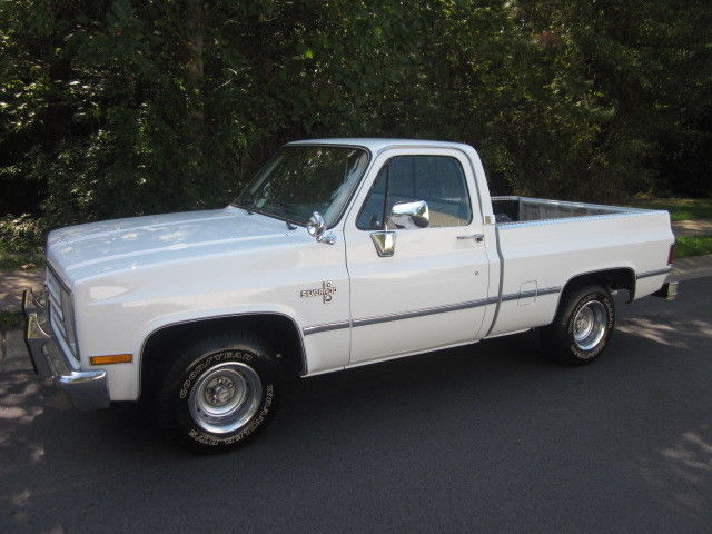 86 chevy shortbed c10 silverado, 1 owner, 86k miles,AC, GORGEOUS!! NO RESERVE!! 1986 Chevrolet Silverado 1500 silverado