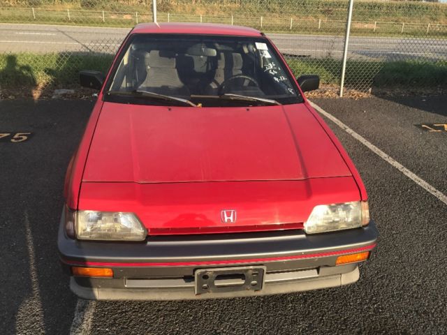 86 Honda Crx 1986 Honda CRX