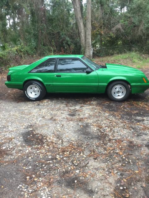 86 Mustang with New Mickey Thompson tires!! 1986 Ford Mustang GT Hatchback