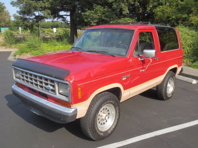 87 1987 Ford Bronco II Eddie Bauer 4X4 5 Speed Manual V6 California Truck 1987 Ford Bronco II Eddie Bauer