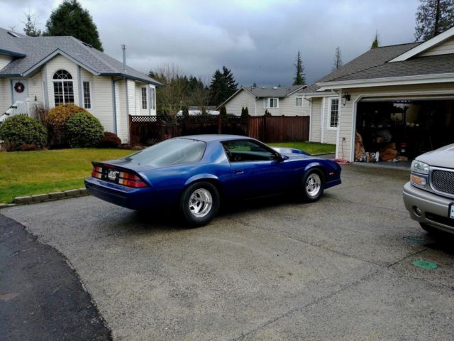 87 Camaro 650hp 502 , pro street big tire car , very clean street strip car 1987 Chevrolet Camaro