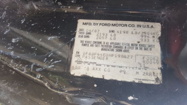 1987 Ford Mustang - photo 6