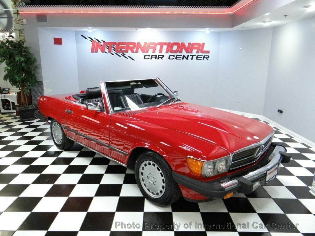 87 Mercedes Benz 560SL Roadster Hardtop W/Dolly Just Serviced Cold A/C Must See! 1987 Mercedes-Benz SL-Class Convertible