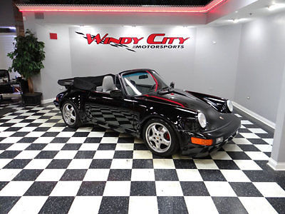 87 Porsche 911 Cabriolet 964 Turbo Widebody G50 5-Speed Cup Wheels Alpine Sound! 1987 Porsche 911