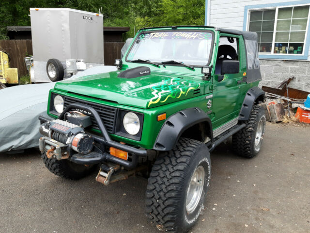 87 Suzuki Samurai amazing build using Trail Tough 1987 Suzuki Samurai yes