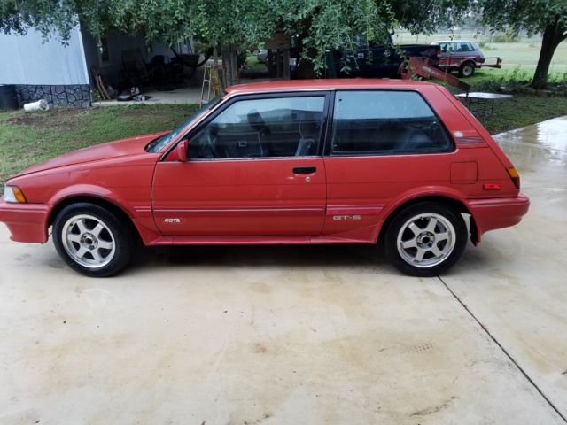 87 Toyota Corolla fx16 gts 1987 Toyota Corolla Fx16 gts