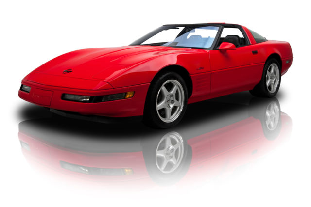8,736 Actual Mile Torch Red Corvette ZR-1 EFI LT5 V8 ZF 6 Speed Survivor 1994 Chevrolet Corvette ZR-1