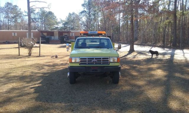 1988 Ford F-350 4x4 diesel utility 47,680 miles - photo 3