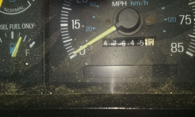 1988 Ford F-350 4x4 diesel utility 47,680 miles - photo 7