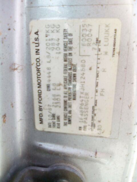 1988 Ford Thunderbird - photo 8