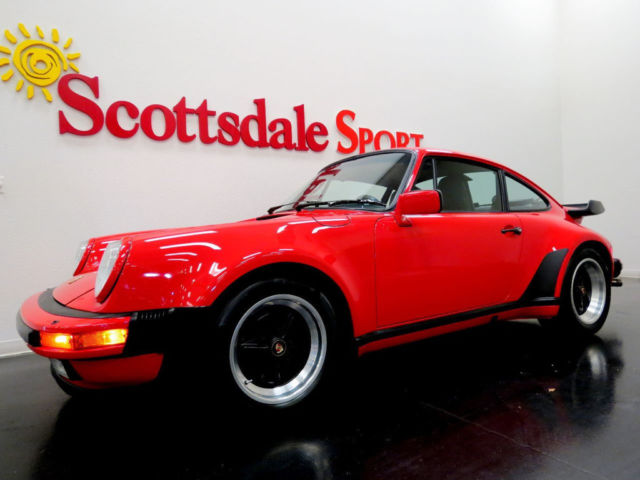 88 PORSCHE 930 w 29K Mi, GRDS RED, SPORT SEATS, LMTD SLIP, MUSEUM QUALITY 930!! 1988 Porsche 911 * ONLY 29,485 Miles... Exquisite 930 Turbo