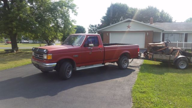 89 F150 72K Original Miles 4X4 5 Speed 1989 Ford F-150 Custom