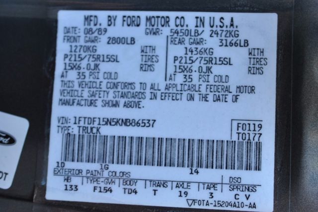 1989 Ford F-150 XLT Lariat 30k Original Miles Museum Quality Truck - photo 11