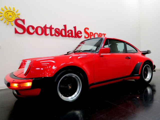 89 PORSCHE 930 TURBO in GUARDS RED on BLACK LTHR w 29K Mi...MUSEUM QUALITY COND! 1988 Porsche 911 GUARDS RED on BLACK LTHR w 29K MILES... MUSEUM QUA