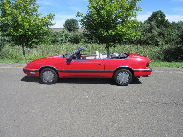 '90 Chrysler LeBaron Convertible! ONE OWNER 48k miles! Excellent! 1990 Chrysler LeBaron