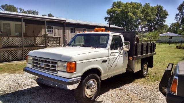 90 Ford F350 flatbed dump truck 1990 Ford Other