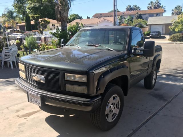 90 GMC SIERRA 1500 MANUAL SINGLE CAB 1990 GMC Sierra 1500