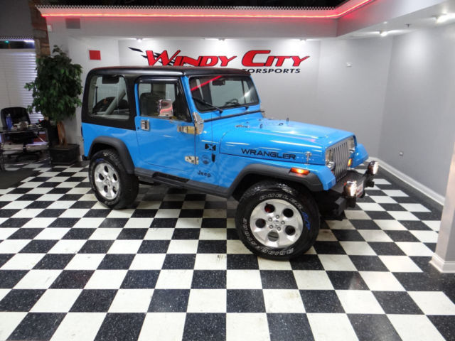 90 Jeep Wrangler ISLANDER 4x4 Special Edition Hardtop Automatic 4.2 6 TJ Alloys! 1990 Jeep Wrangler Islander Sport Utility 2-Door